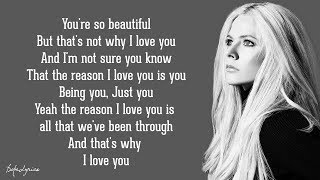 Avril Lavigne - I Love You (Lyrics) 🎵