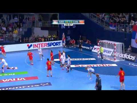 Serbia v China Group B Women's World Handball 2013
