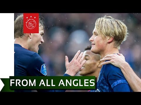 FROM ALL ANGLES ➡️ Kasper Dolberg 1-4 - Feyenoord - Ajax