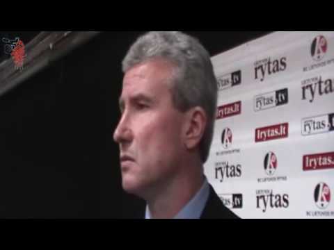 EUROBASKET.LT LKL: Gintaro Kruckausko mintys po "Lietuvos Rytas" - "Juventus" rungtyniu