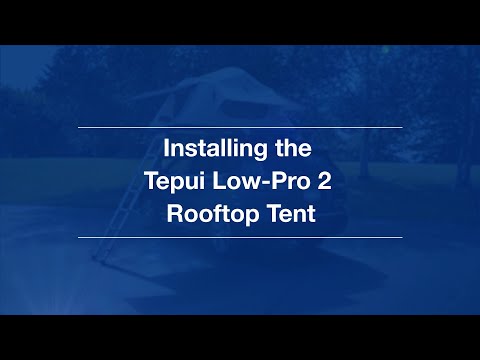 How to Install a Thule Tepui Low-Pro2 Rooftop Tent on a 2019 Subaru Ascent