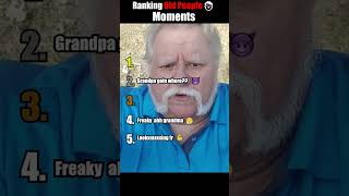 Ranking The Best Old People Moments 😂 #shorts