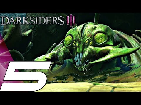 DARKSIDERS 3 - Gameplay Walkthrough Part 5 - Sloth Boss Fight (PS4 PRO)