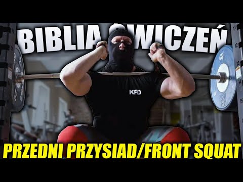 ATLAS ĆWICZEŃ: PRZEDNI PRZYSIAS/FRONT SQUAT!