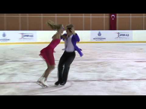 13 A. STEPANOVA / I. BUKIN (RUS) - ISU JGP Istanbul 2012 Junior Ice Dance Short Dance