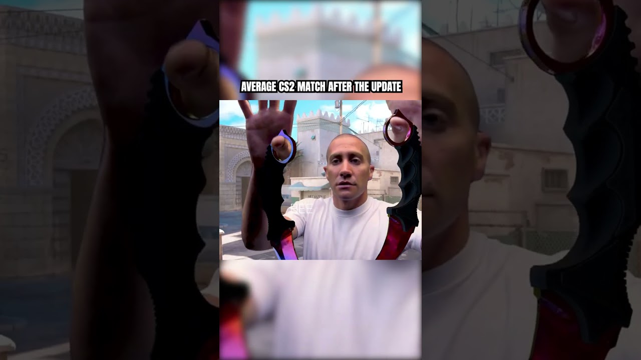 Average CS2 match after the update lol #cs2 #csgo #update #cs2skinupdate #skins