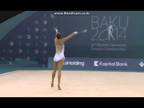 Marina Durunda (AZE) 2014 RG European Championships AA Clubs
