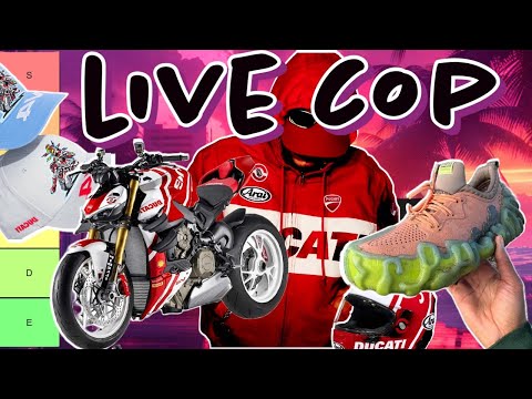 Ducati x Supreme Week 16 live cop l Salehe Bembury x Crocs l New SB