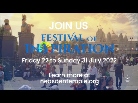 JOIN US: ‘Festival of Inspiration’ at Neasden Temple
