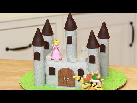 如何做出一座城堡蛋糕 (HOW TO MAKE A CASTLE CAKE - NERDY NUMMIES)