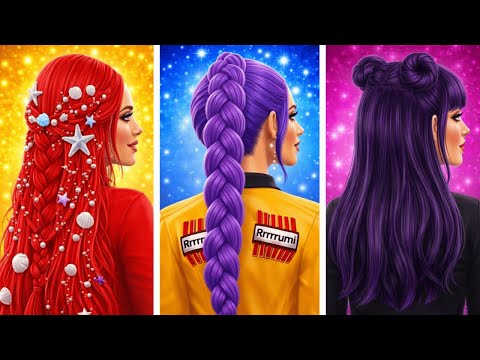 From MERMAID to RUMI from HUNTRIX 💫 Kpop Demon Hunters Makeover