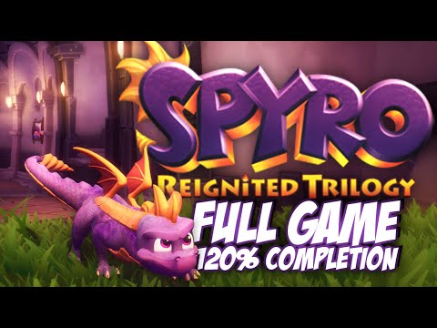 SPYRO REIGNITED TRILOGY [HD] | Spyro The Dragon | Full Game 120% Walkthrough (No Commentary)