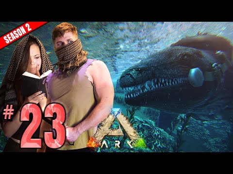 MY NEW MOSASAURUS - Part 23 - Ark: Survival Evolved [Co-Op Season 2]