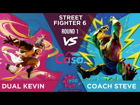 Dual Kevin (Rashid) vs Coach Steve (Blanka) - Casabunch Presents: The KickBack #6 - Round 1