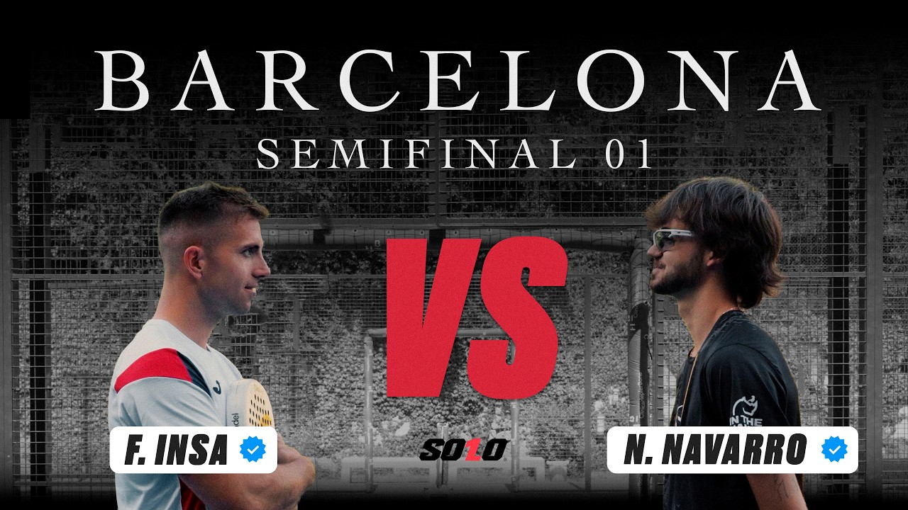Semifinal 1 Open 01 Barcelona — Ferran Insa vs Noé Navarro