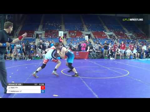 Junior GR 160 Round of 128 - Jackson Held (MN) vs. Tristan Hellstrom (UT)