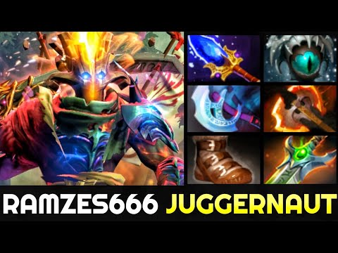 RAMZES666 Juggernaut 0 Death Boss with Scepter Build Dota 2