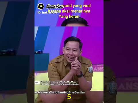 Guru & murid yang viral Karena aksi menarinya Yang keren