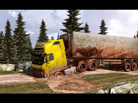 Mud 2.0 - Shortcuts - Dirt - Mod - ETS 2 - Eurotruck Simulator 2