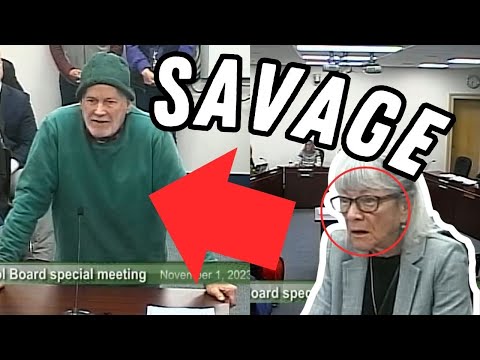 The Most SAVAGE School Board Speaker You Will Ever See