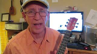 Video thumbnail for Aklot 5 string mahogany tenor ukulele:  How to tune and play. by Rich Davis