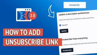 How to Add an Unsubscribe Link In Clickfunnels 2.0 - Clickfunnels 2.0 Tutorial