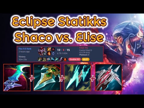Prowlers Eclipse Flat Damage Shaco Ranked - S13 [League of Legends] Full Gameplay - Infernal Shaco