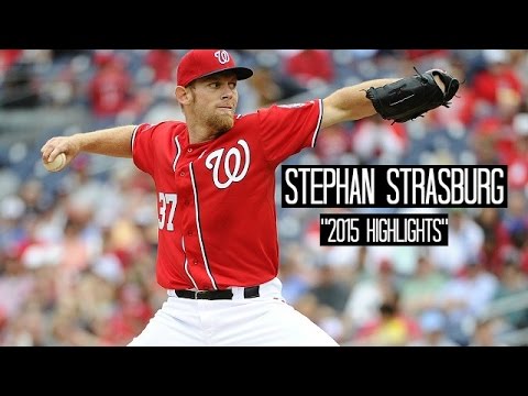 Stephen Strasburg | 2015 Nationals Highlights ᴴᴰ