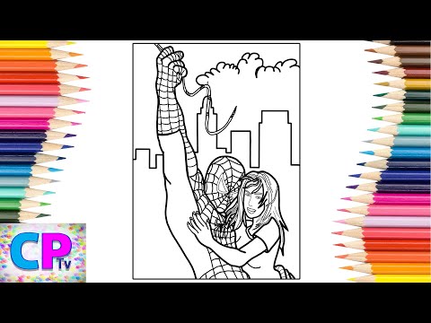 Spiderman Coloring Pages/Superhero Saves his Friend/3rd Prototype/I Know/Disfigure/Blank/NCS Release