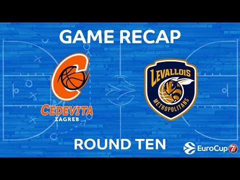 Highlights: Cedevita Zagreb - Levallois Metropolitans