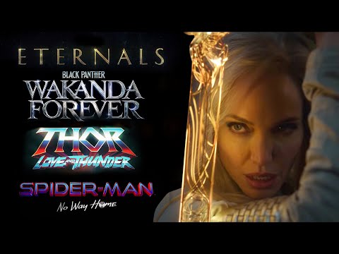 MCU Phase 4 Teaser Trailer (Eternals, Black Panther Wakanda Forever, Thor Love And Thunder)
