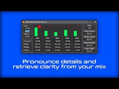 GMaudio PentaComp (Max For Live) - Demonstration
