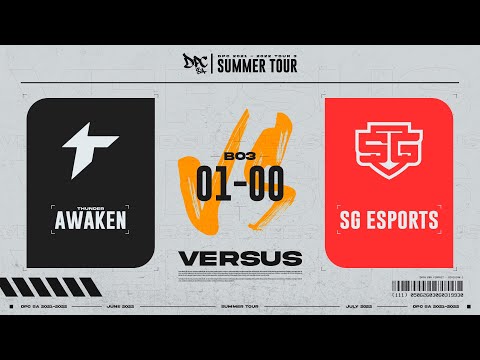Thunder Awaken vs SG Esports | Game 2 | SA DPC Division 1 | Avo+ & Bowie