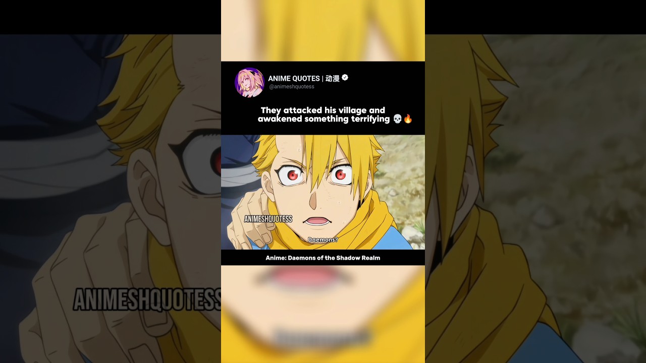 They Attacked His Village And Awakened Something Terrifying