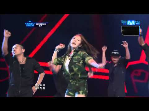 [120802] MCountdown BoA  - The Shadow + Only One