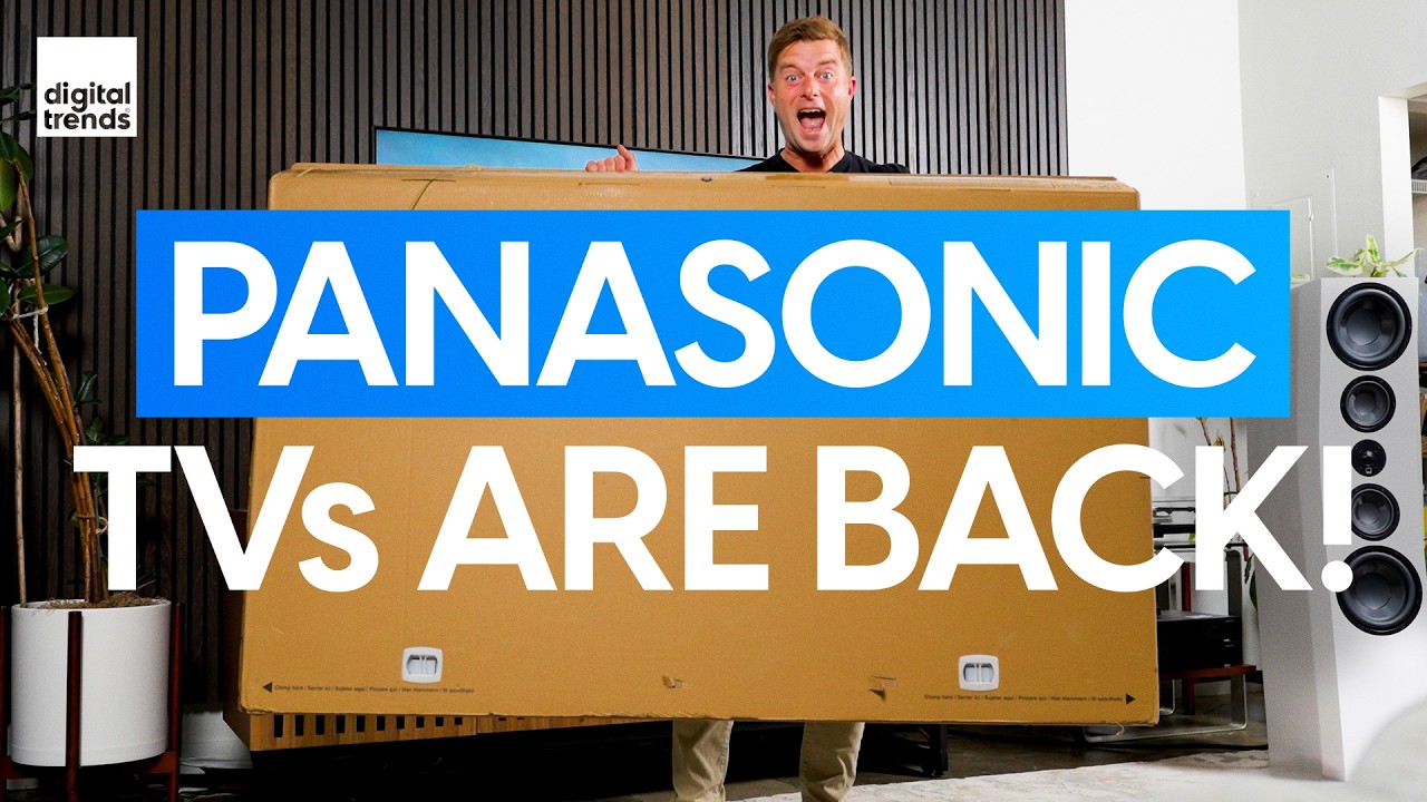 Panasonic TVs Are Back! Unboxing Panasonic’s Story | Panasonic W95A