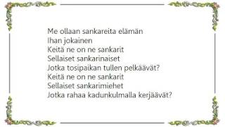 J. Karjalainen - Sankarit Lyrics