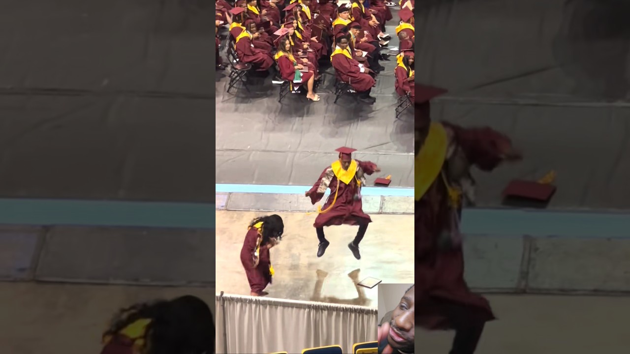 ❤️💛🎓🔥 GRADUATION MOVES - run to the dance floor #graduation #dance #students #school