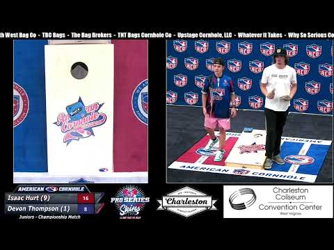 Isaac Hurt vs Devon Thompson - Juniors Championship - ACO Charleston Major 19