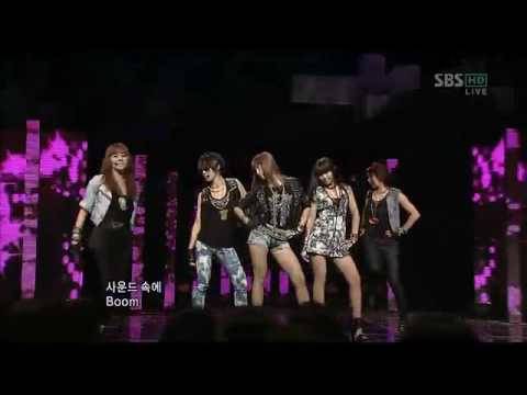 COMEBACK STAGE - 4Minute Muzik (Inkigayo )