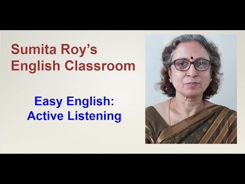Easy English  Active Listening