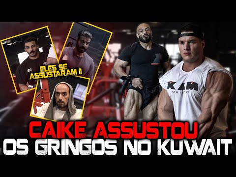 CAIKE PRO ASSUSTOU OS GRINGOS NO KUWAIT !!!