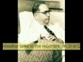 Dr Bhimrao Ambedkar Interview-1955 - YouTube
