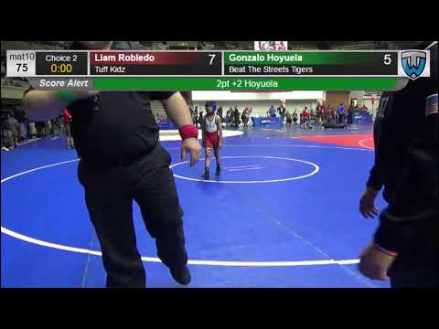 Liam Robledo (Tuff Kidz) vs Gonzalo Hoyuela (Beat The Streets Tigers)