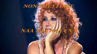 Fiorella Mannoia Ho imparato a sognare Karaoke