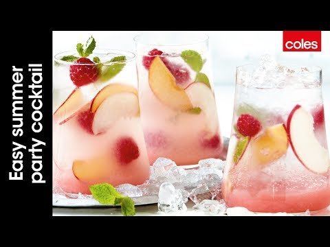 How to make an easy summer party cocktail
