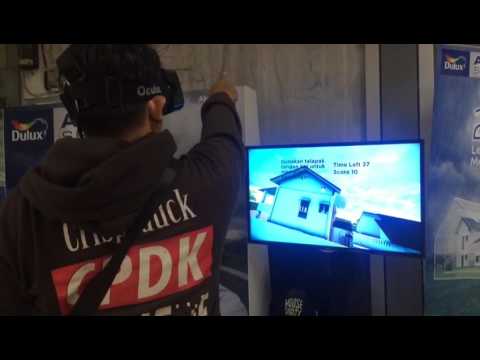 Dulux Aqua Shield VR + Leap Motion