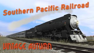 Railfanning in Trainz 2019 - Southern Pacific Vintage Autumn