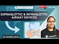 Supraglottic & Infraglottic Airway Devices | NEET PG 2021 | Dr. Apoorva Mittal