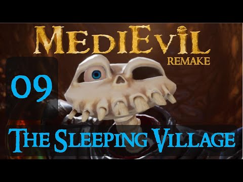 MEDIEVIL 2019 PS4 – 09 THE SLEEPING VILLAGE – 100% Walkthrough